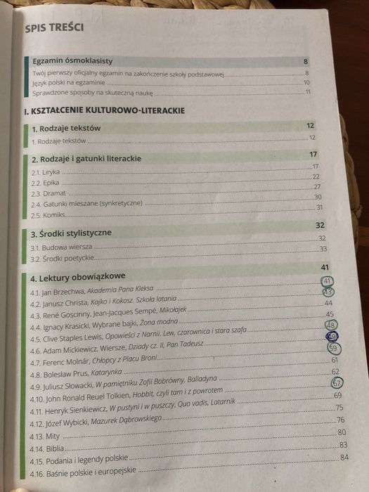 Egzamin ósmoklasisty zgodny z CKE język polski