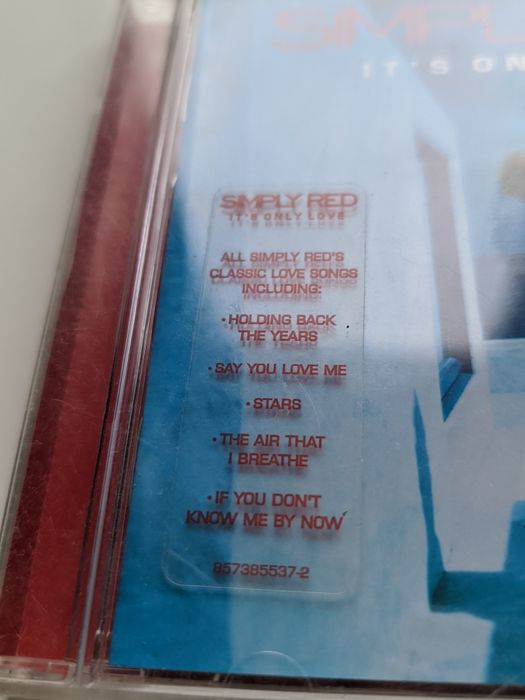 Фирменный CD диск Simply Red – It's Only Love
