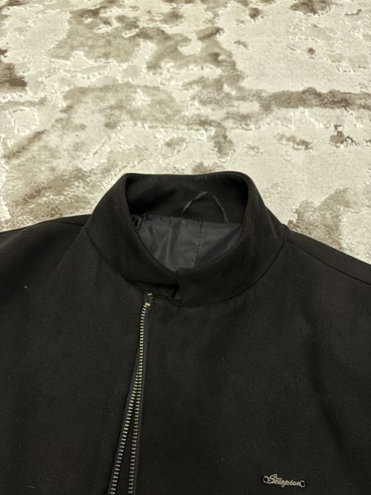 Чоловіча замшева куртка/бомбер