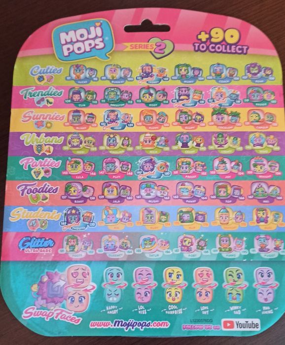 Moji pops. Серія 2. Колекційні фігурки.