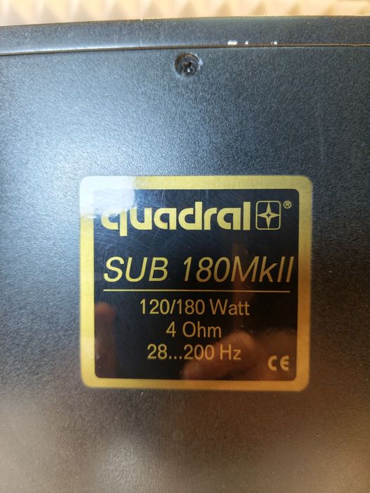 Subofer Quadral SUB 180 MK II