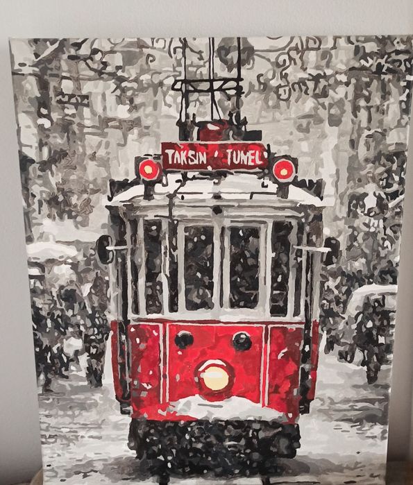 Готовая картина по номерам