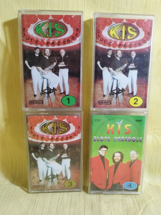 Kaseta magnetofonowa - "Zespół KIS" / 4 Albumy