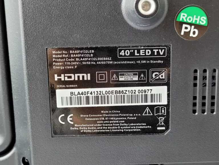 Blaupunkt BA40F4132LEB LED Full HD Android