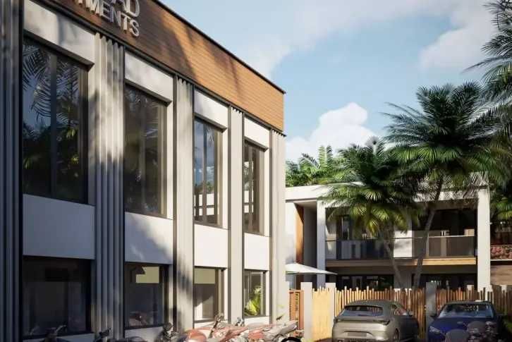 Апартаменти з видом на джунглі та водоспад, Убуд, Балі,Індонезія