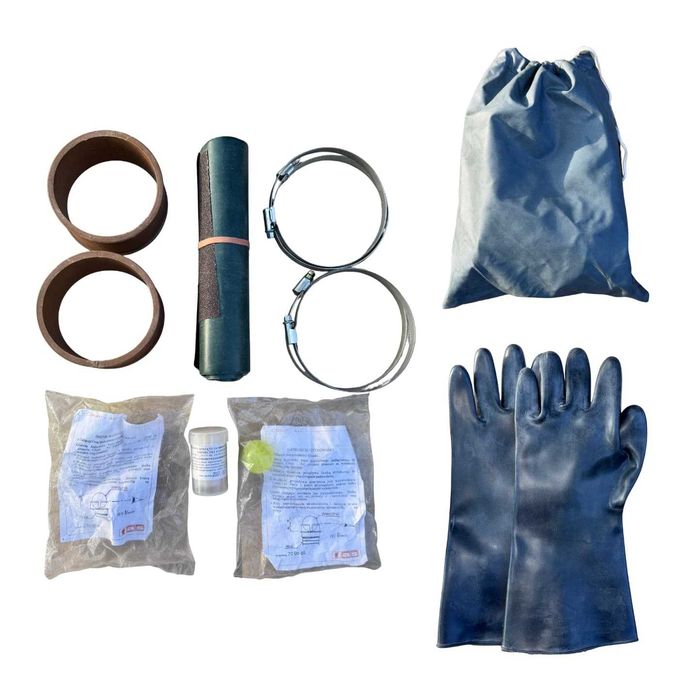 OOB1 Wojskowy Kombinezon Chemiczny Positive Pressure Hazmat + 6x FP5 Maskpol Demobil WP