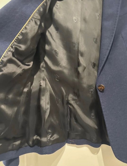 Marynarka Massimo Dutti granatowa 38