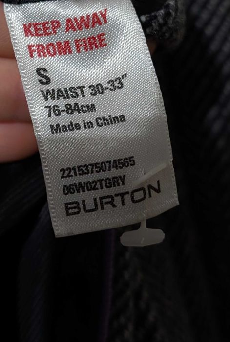 Płaszcz męski wełniany Burton