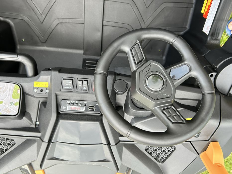 Ogromny Buggy Auto na akumulator dla 2 dzieci 4X200W 24V 14Ah Złoty