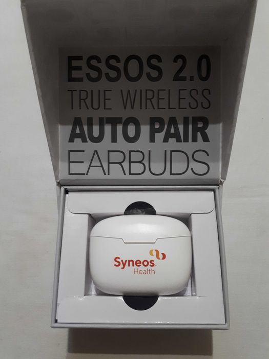 Бездротові Bluetooth навушники Essos 2.0  білі