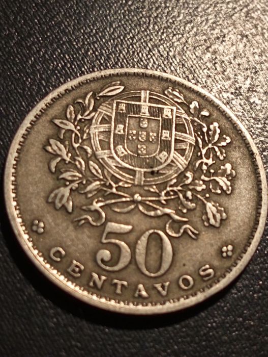 50 centavos - Republica Portuguesa	1960 - Portugal -  Soberba