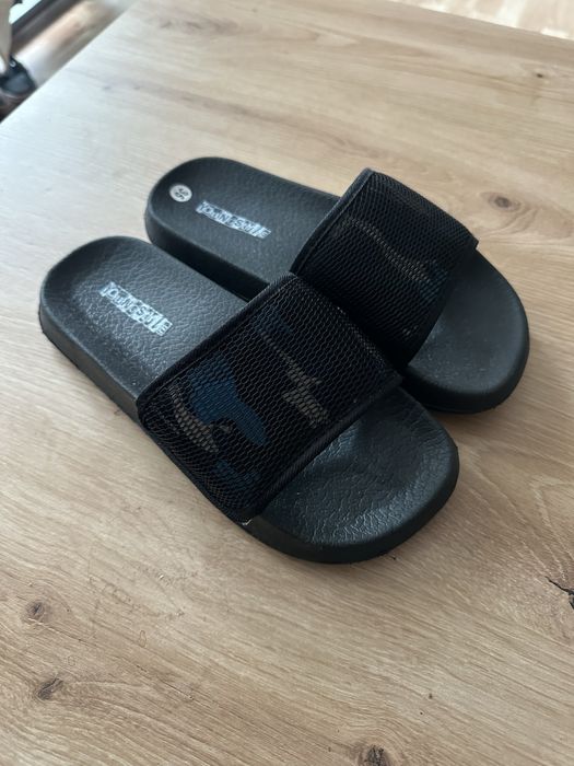 NOWE klapki laczki letnie 35 dla chłopca basenowe po domu na co dzień