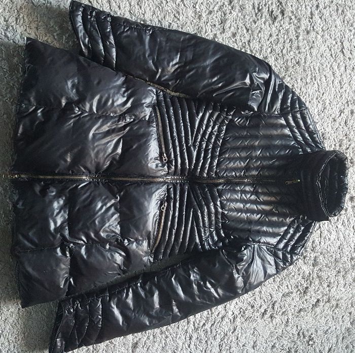 Оригинал.фирменный,стильный,шикарный пуховик-куртка-пальто armani jean