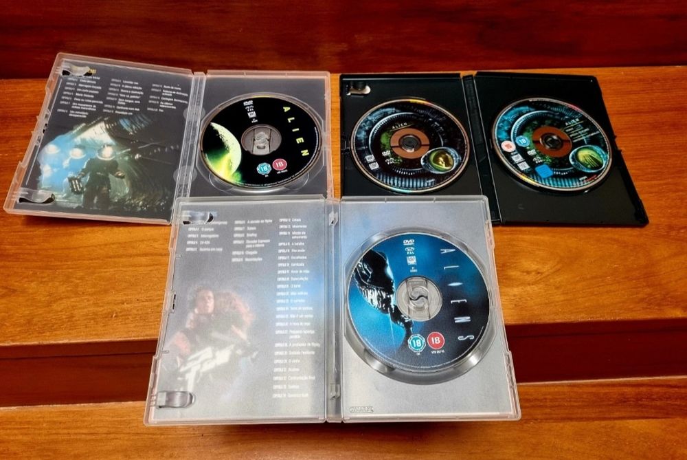 Alien Aliens DVD filmes português