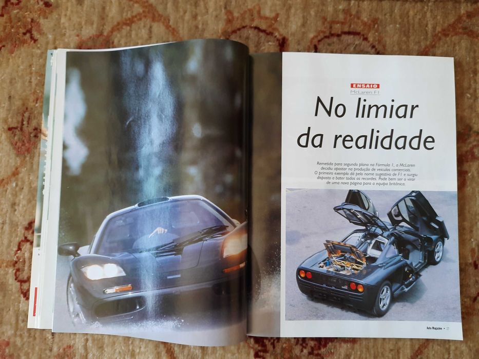AutoMagazine nº 27 (Agosto 1994) – Revista Automóveis Vintage
