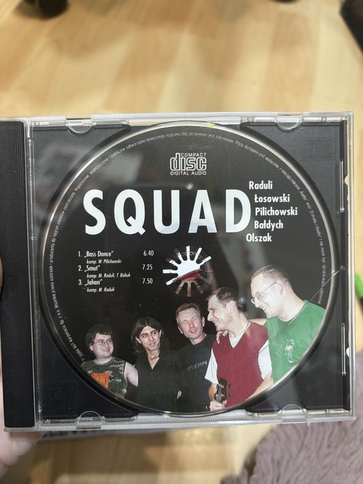 płyta CD grupy SQUAD