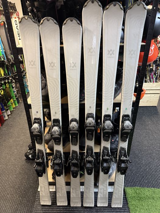 Narty Damskie Volkl Flair 158 cm 165 cm przygotowane do sezonu