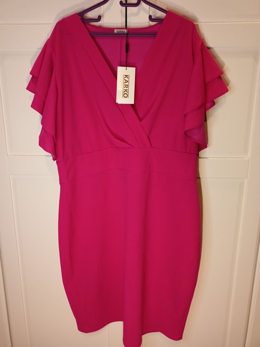 Sukienka wesele, komunia, chrzciny nowa r. 54/56