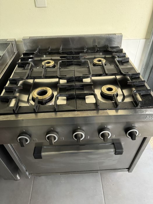 Fogão 4 queimadores / 4 bocas junex  mais grelhador