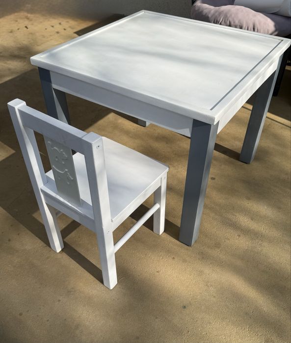 Stolik i krzeselko dla dziecka