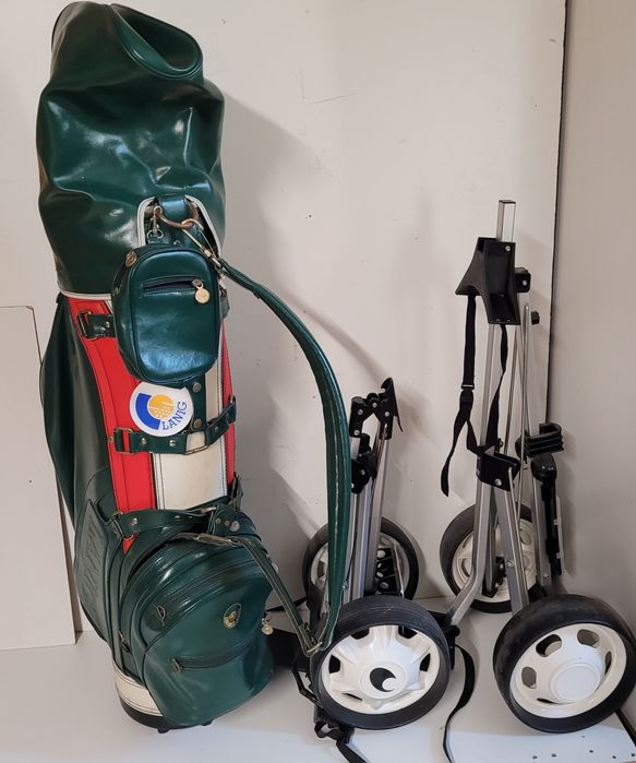 Wózek na kije golfowe składany lekki