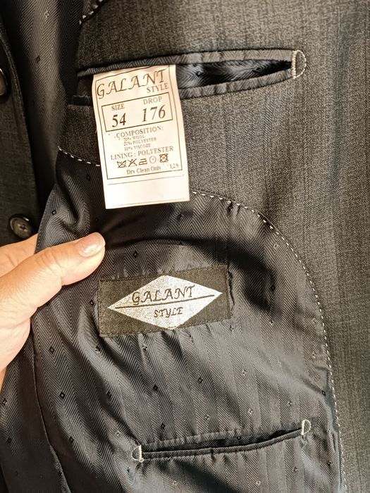 Мужской классический костюм, пиджак и брюки