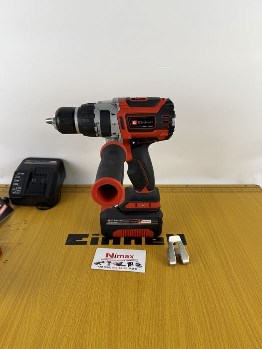 Професійний шурупокрут безщітковий Einhell+ болгарка AXXIO 18V