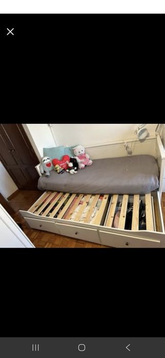 Cama HEMNES  Individual/Dupla