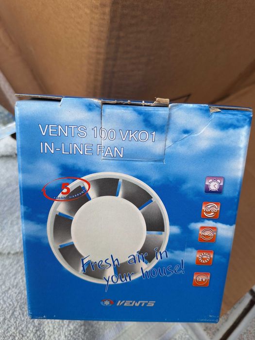 Ventilador Extrator Tubular