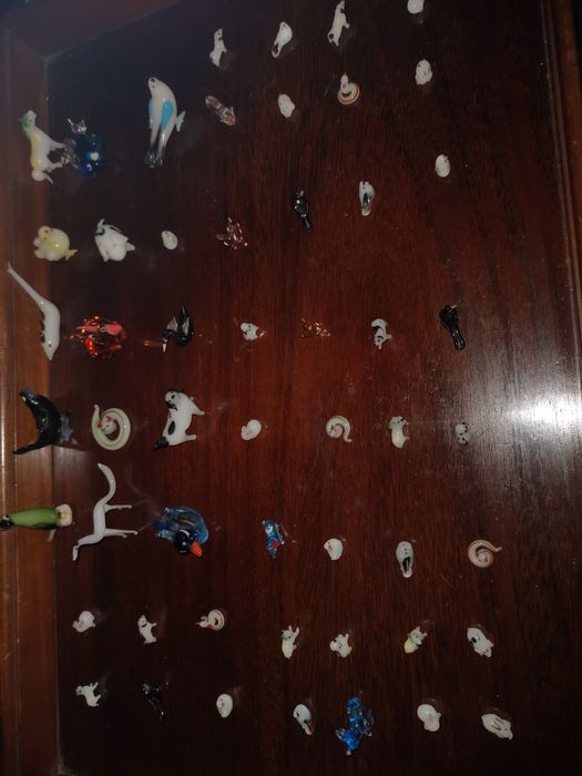 Animais em Murano Miniatura