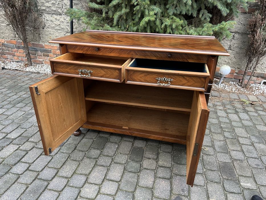 Antyczna Komoda Ekletyczna Antyk Kredens Lata 20 Unikat Po Renowacji