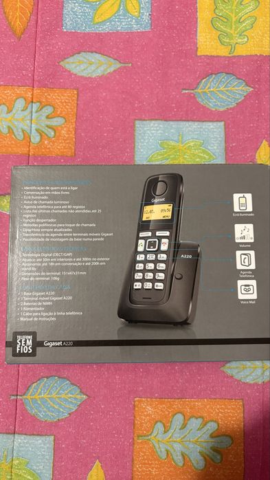 Telefone Sem Fios Gigaset A220 – Para Peças ou Reparação