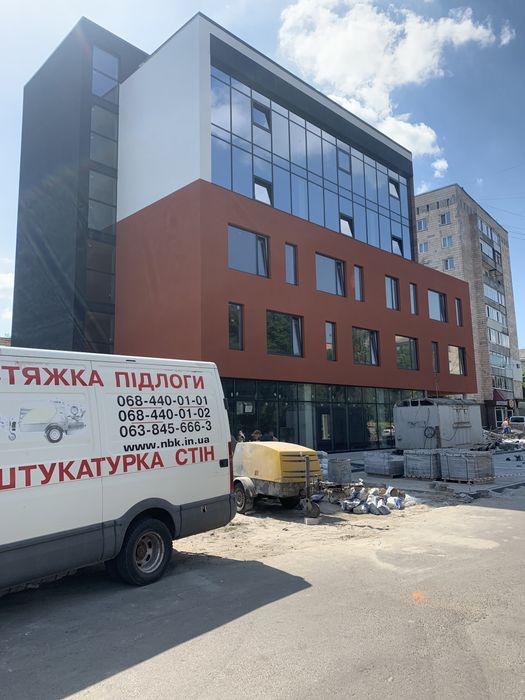 Стяжка підлоги. Гіпсова штукатурка.