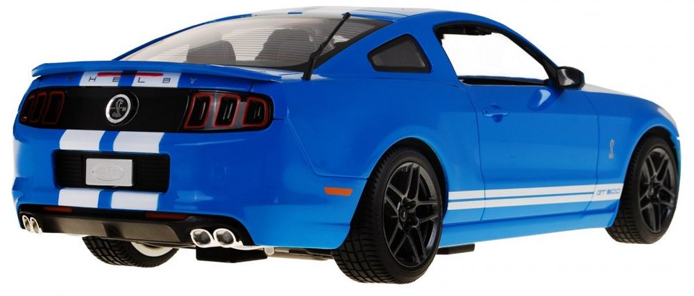 Ford Shelby Mustang GT500 niebieski  Zdalnie sterowane auto + pilot