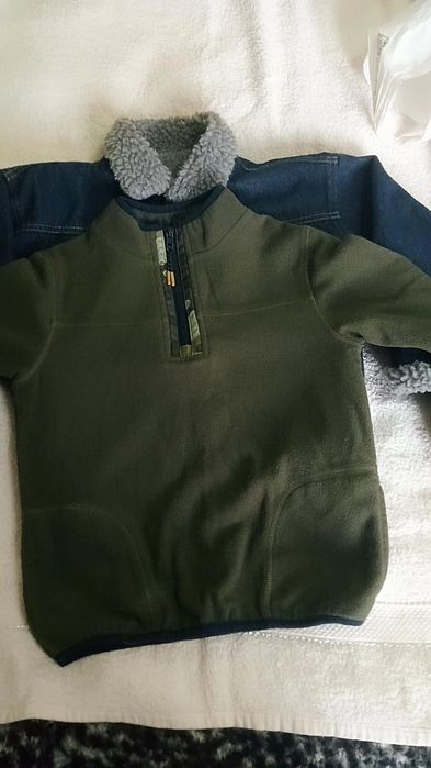 Курточка джинсова на хлопчика 128-134 ріст