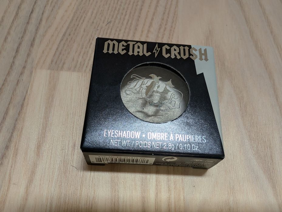 Kat von D metal crush nowy cień Thunderstruck