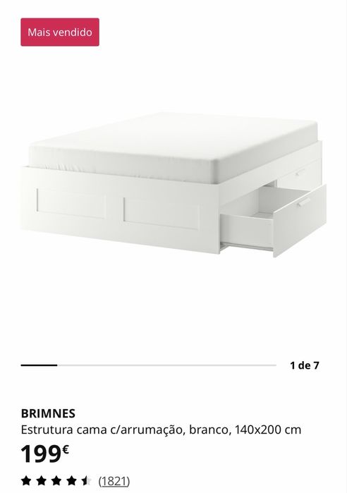 Cama Brimnes Ikea