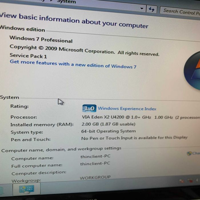 Клієнт HP t510 Thin Client Model: HSTNC-012-TC БУ