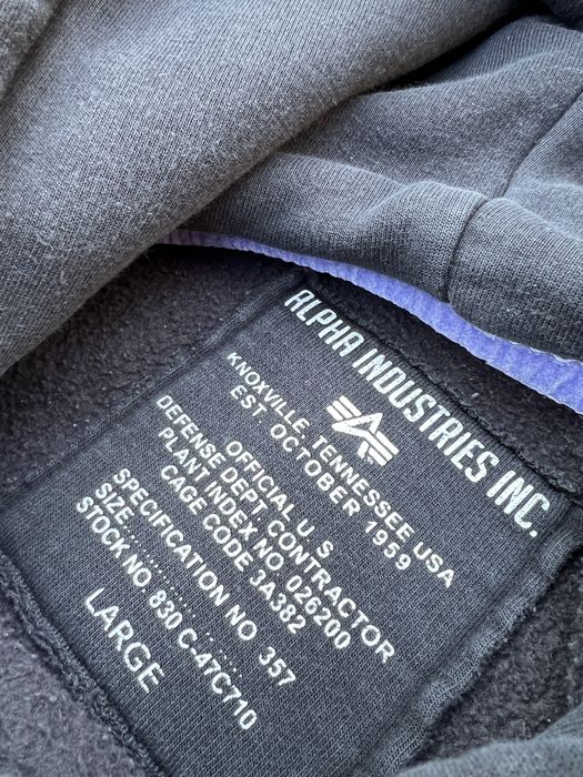 Худі Alfa industries biglogo