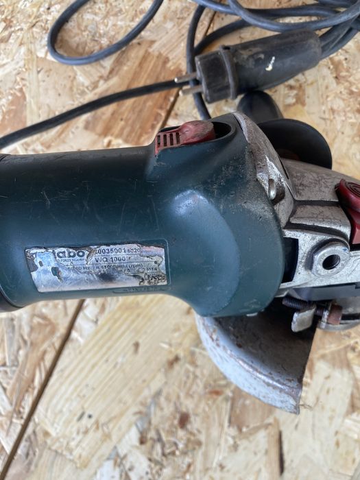 Rebarbadora Metabo, diametro de disco 125