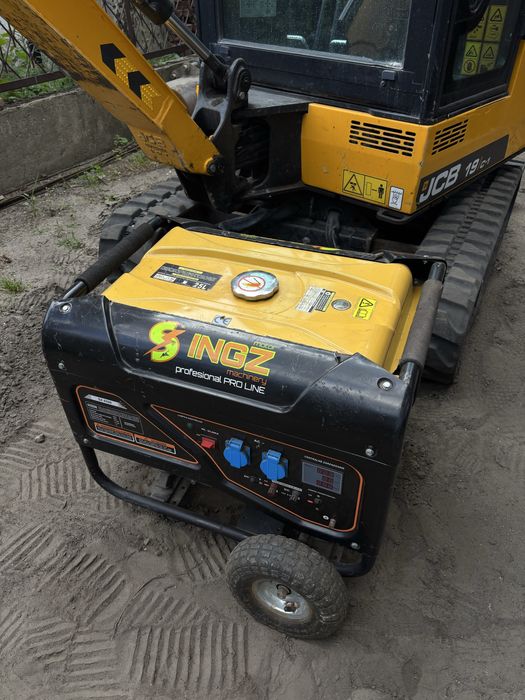 Minikoparka JCB  wynajem wypożyczalnia
