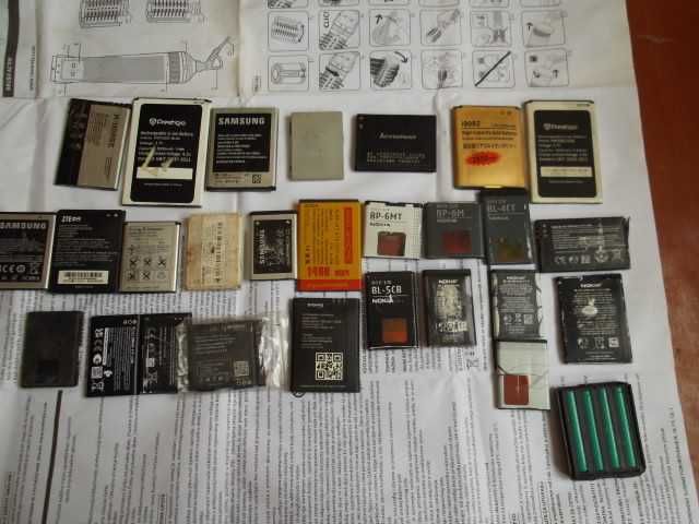 Аккумуляторы к Нокиа, Самсунг, Сигма, Сименс, Сони.