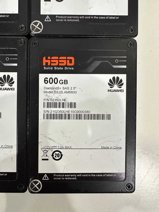 Твердотілий Накопичувач SSD SAS Huawei 600Gb 12G SAS 2,5" D3J2LAM5600