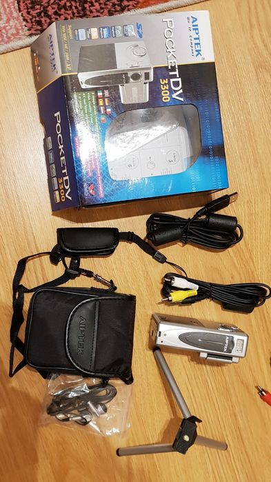 Câmera de filmar nova