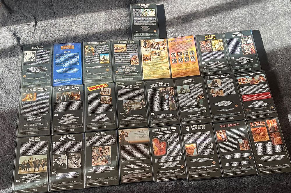 Conjunto vhs faroeste