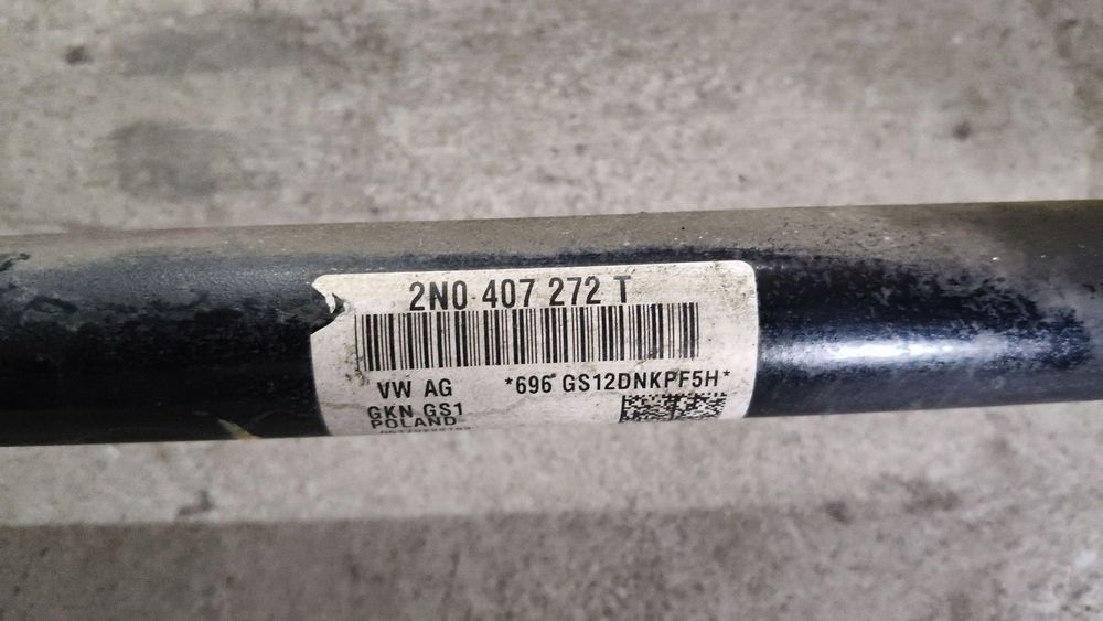 Półoś Przednia Prawa Volkswagen Crafter Man Tge 2N0407272T