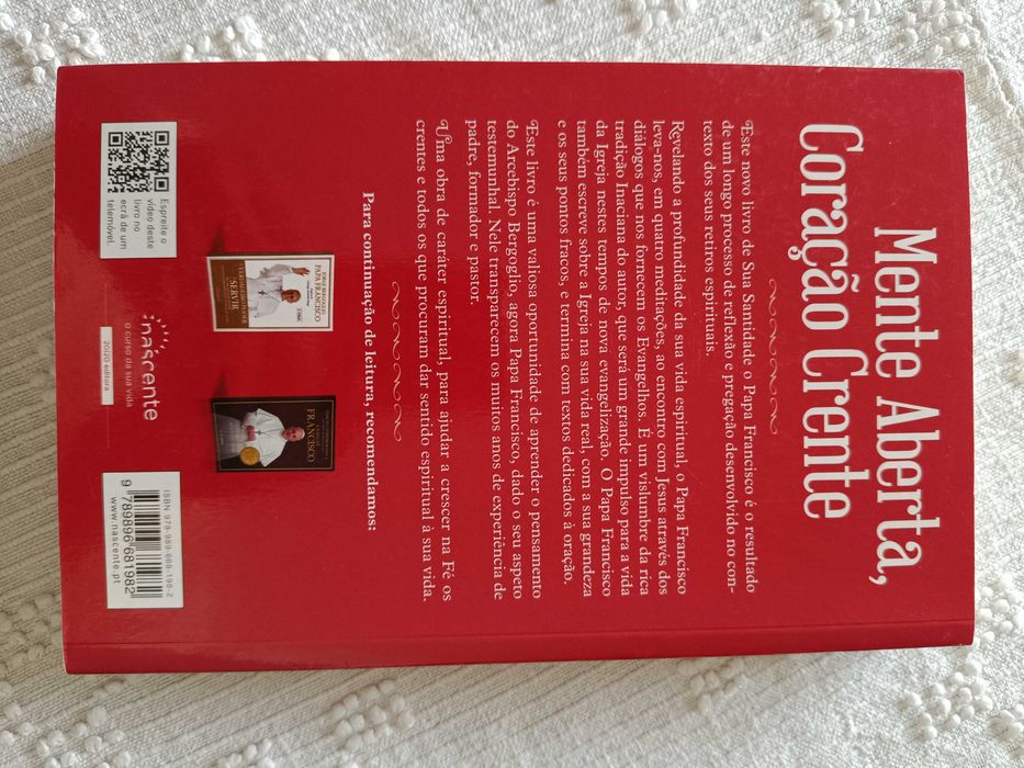 Vendo livro " Mente Aberta Coração Crente"