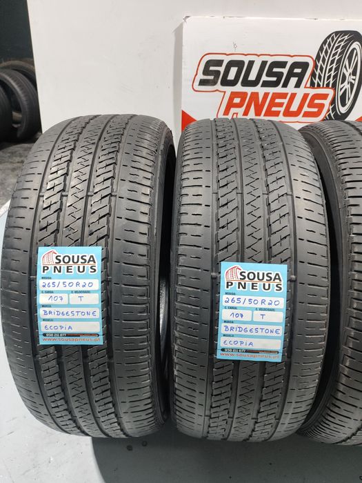 4 pneus semi novos 265-50R20 Bridgestone - Oferta dos portes