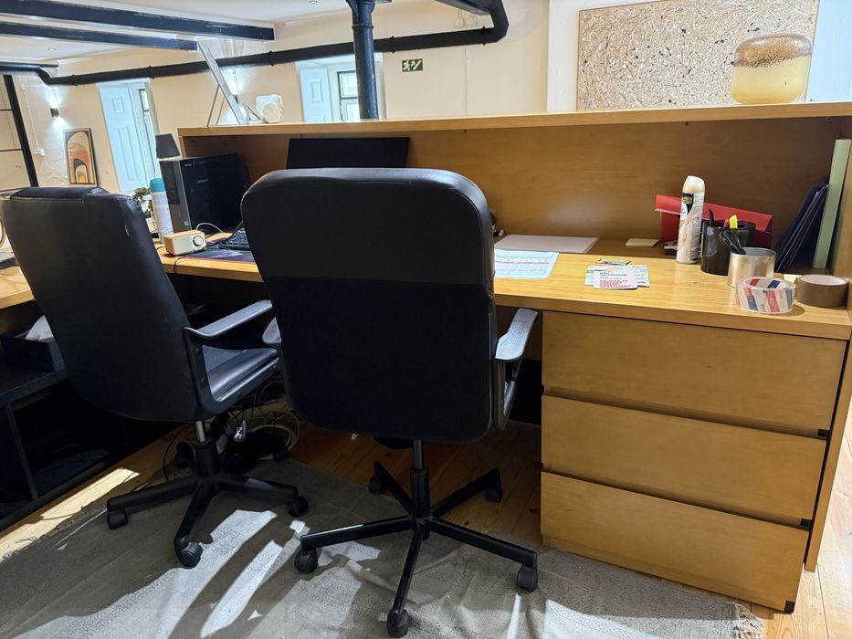 Balcão de recepção espetacular