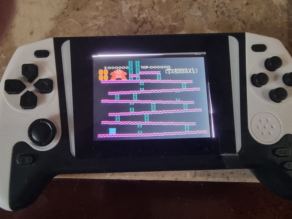 Consola retro como nova 500 jogos em 1.